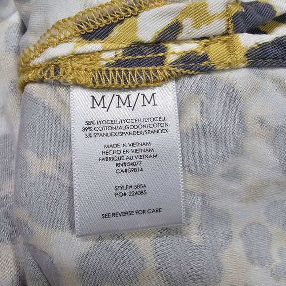 Cabi Providence Shirt Jacket Safari Leopard Animal Print Size Medium - Picture 15 of 15